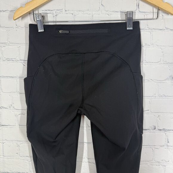 Lululemon Leggings Speed Up Luxtreme Tight Women Size 4 Black 27” Gym Running - Picture 6 of 14